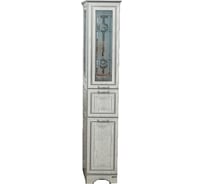 Пенал Sanflor Адель L, белый, патина серебро Н0000000557