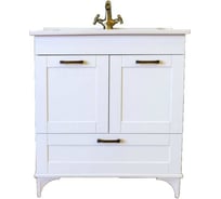 Тумба Sanflor Ванесса 2 75 белая С000005882