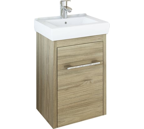 Подвесная тумба Sanflor Ларго 2 40 швейцарский вяз, под раковину Нео 40 С0000002329