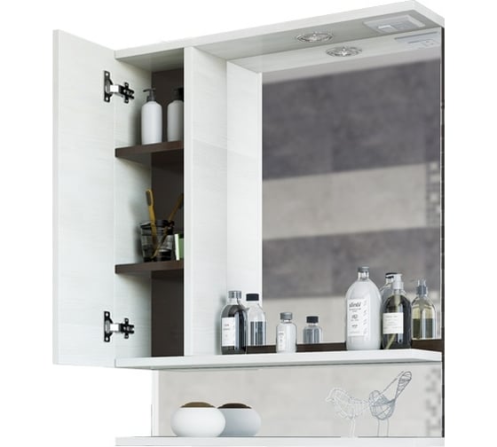 Зеркало Sanflor Техас 60L венге, северное дерево Н0000001078
