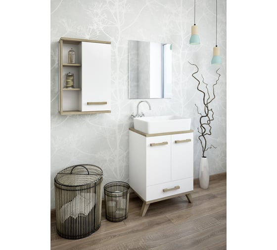 Навесной шкаф Sanflor Ингрид 50 см С03688