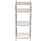 Cтеллаж металлический для дома OQQI Rack-Silver-4 1