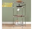Cтеллаж металлический для дома OQQI Rack-Silver-4 2