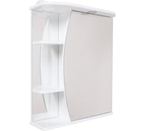 Зеркальный шкаф Onika Луна 60 белый, правый, с подсветкой 206014