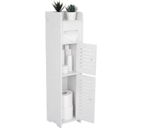 Напольный шкаф в ванную две дверцы Oqqi Bathroom-Organizer2