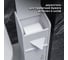 Напольный шкаф в ванную две дверцы Oqqi Bathroom-Organizer2 6