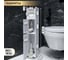 Напольный шкаф в ванную две дверцы Oqqi Bathroom-Organizer2 13