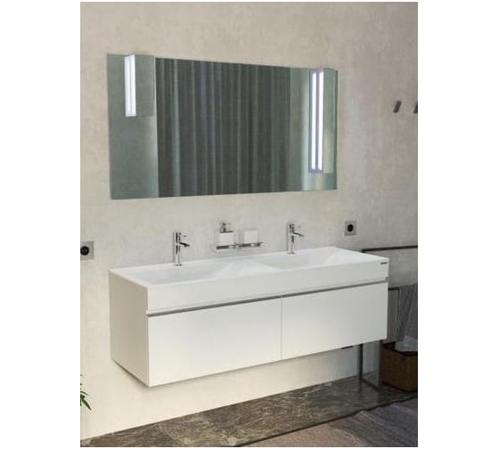 Подвесная тумба Velvex Pulsus 140, белая tpPUL.140-21