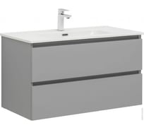 Тумба Aquanet Вега 80 2 ящика, цвет мисти грин 00329603