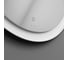 Зеркало с LED подсветкой OWL 1975 Viken Black D650 OWLM200201 5