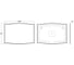 Зеркало с LED подсветкой OWL 1975 Roxen 1050х745 OWLM200103 7