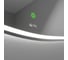 Зеркало с LED подсветкой OWL 1975 Roxen 850х745 OWLM200102 4