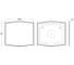 Зеркало с LED подсветкой OWL 1975 Roxen 850х745 OWLM200102 7