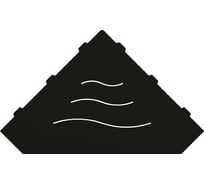 Полка RGW MT-03B/черная волна, металл 1,5 мм 49279903-04