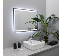 Зеркало FIXSEN с подсветкой LED прямоугольное 90x70 см графит FX- 2090F