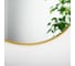 Зеркало с LED-подсветкой FIXSEN овальное, 40x80 см, золото-сатин FX- 3080G 3