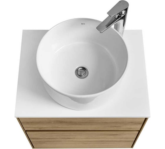 Тумба AQUATON Либерти 60/2 дуб Эльвезия (Элина 60, MILA 400, MILA 350х350, Одри 420x620 Soft) 00090086