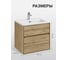 Либерти AQUATON 60/2 Тумба Дуб Эльвезия (Элина 60,MILA 400,MILA 350*350, Одри 420x620 Soft) 00090086 1A279401LYC70 2