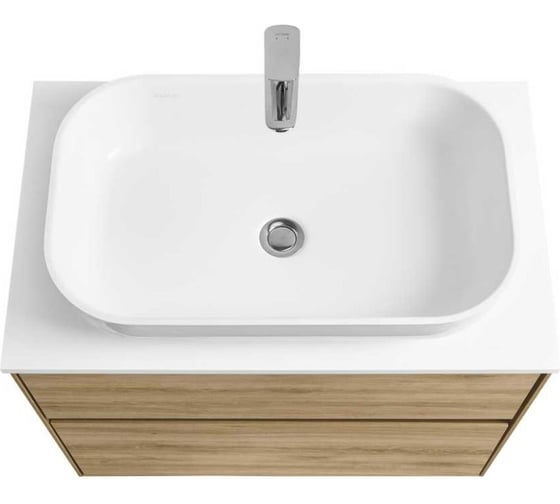 Тумба AQUATON Либерти 75/2 дуб Эльвезия (Элина 75, MILA 400, MILA 350х350, Одри 420x620 Soft, Лола 60) 00090096