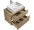 Тумба AQUATON Либерти 75/2 дуб Эльвезия (Элина 75, MILA 400, MILA 350х350, Одри 420x620 Soft, Лола 60) 00090096 16