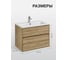 Тумба AQUATON Либерти 75/2 дуб Эльвезия (Элина 75, MILA 400, MILA 350х350, Одри 420x620 Soft, Лола 60) 00090096 2