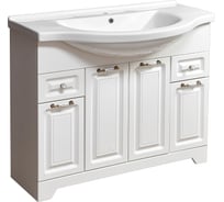 Тумба Stella Polar "Кармела 100", ольха белая, Эльбрус 100 SP-00000176