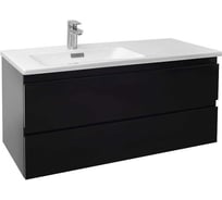 Тумба для раковины JACOB DELAFON MADELEINE 100 см, матовый черный EB1318-J53 00000128284