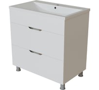 Тумба для ванной MIXLINE ЭТЬЕН-75 под раковину Нелли-75, ПВХ 553801