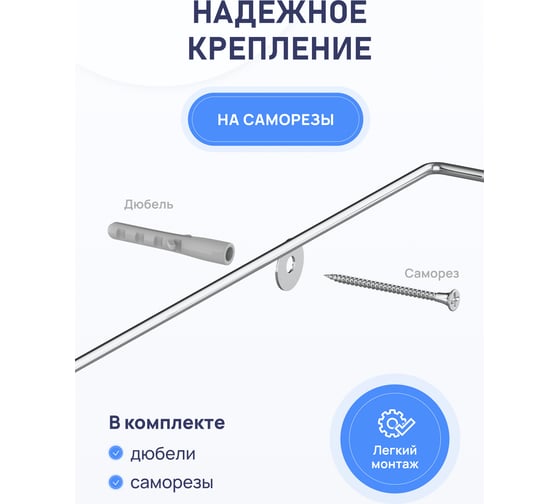Полка для ванной комнаты и кухни Fora Floria угловая, двойная, 258х258х335 FOR-2006