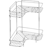 Полка Fora двойная, угловая KOR-483