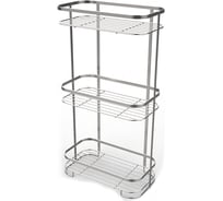 Полка для ванной комнаты и кухни Fora тройная KOR-3003