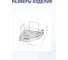 Полка для ванной комнаты Fora Marble угловая, одинарная FOR-MAR01-U 5