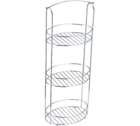 Стойка Fora напольная, овальная, трехъярусная, 80 см FOR-CT065
