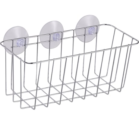 Полка-решётка Fora на 3 присосках 25141