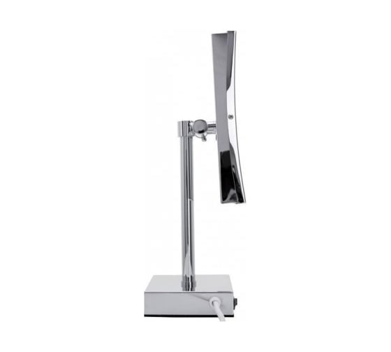 Косметическое зеркало Aquanet 2205D настольное, с LED подсветкой, квадратное, 21.5 см 00204515