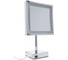 Косметическое зеркало Aquanet 2205D настольное, с LED подсветкой, квадратное, 21.5 см 00204515 1