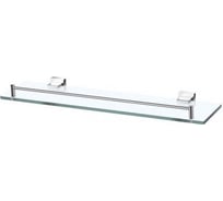 Стеклянная полка Aquanet 4787 52 см, хром 00189302