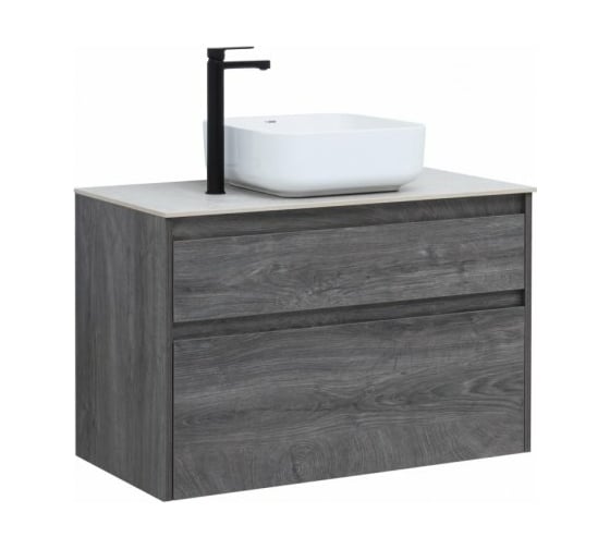 Тумба Aquanet Nova Lite 90 2 ящика, цвет дуб рошелье 00242267