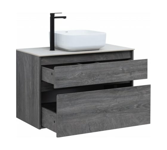Тумба Aquanet Nova Lite 90 2 ящика, цвет дуб рошелье 00242267