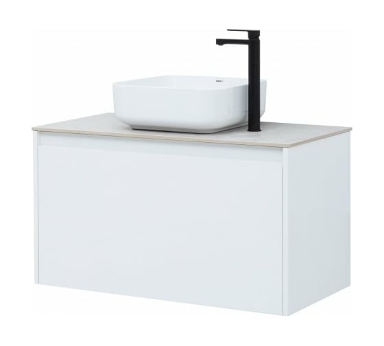 Тумба Aquanet Nova Lite 90 1+1 ящик, цвет белый глянец 00242257