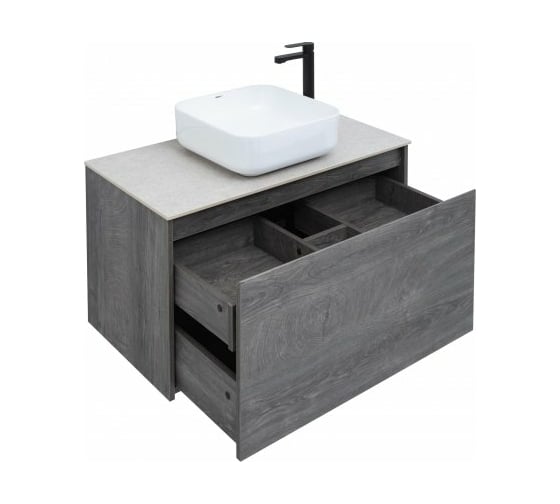 Тумба Aquanet Nova Lite 90 1+1 ящик, цвет дуб рошелье 00242269