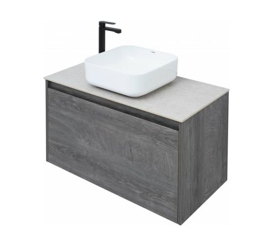 Тумба Aquanet Nova Lite 90 1+1 ящик, цвет дуб рошелье 00242269