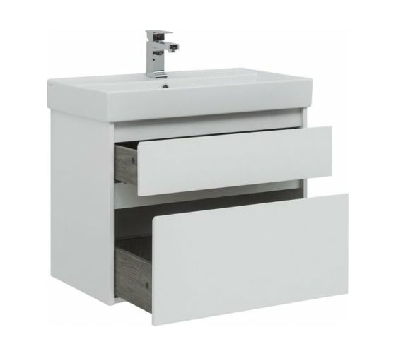 Тумба Aquanet Nova Lite 75 2 ящика, цвет белый глянец 00242272