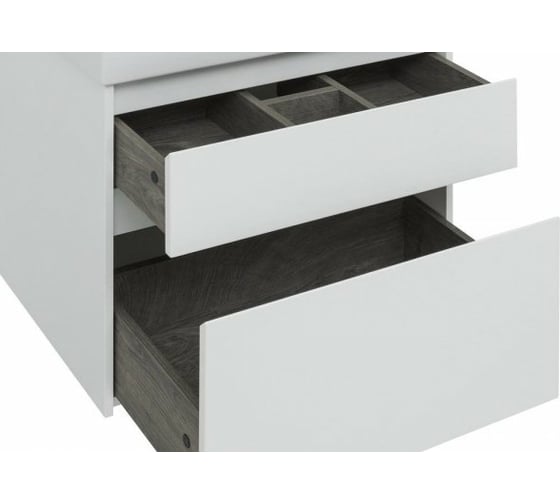 Тумба Aquanet Nova Lite 75 2 ящика, цвет белый глянец 00242272
