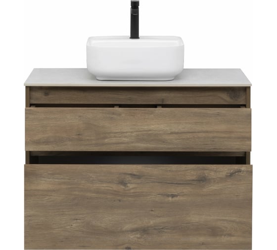 Тумба Aquanet Nova Lite 90 2 ящика, цвет дуб рустикальный 00249518