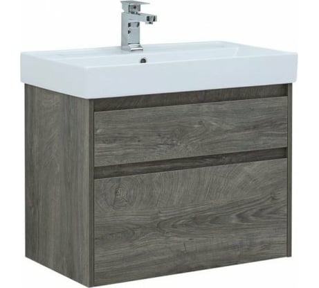 Тумба Aquanet Nova Lite 75 2 ящика, цвет дуб рошелье 00242273