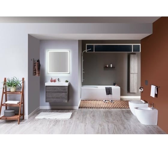 Тумба Aquanet Nova Lite 75 2 ящика, цвет дуб рошелье 00242273