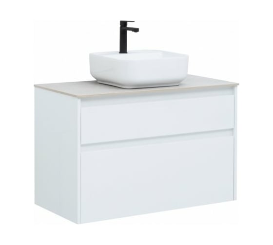 Тумба Aquanet Nova Lite 90 2 ящика, цвет белый глянец 00242268