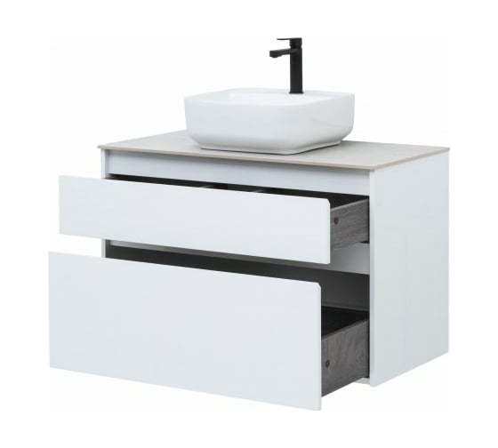 Тумба Aquanet Nova Lite 90 2 ящика, цвет белый глянец 00242268