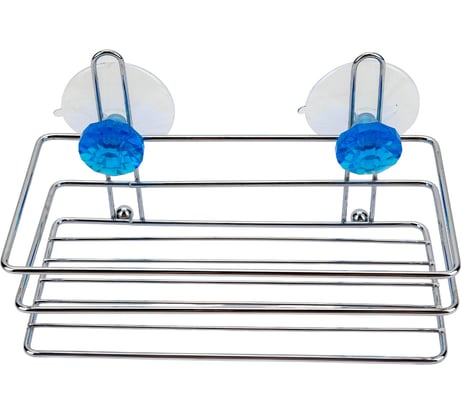 Полка подвесная Рыжий кот W2794 Бриллиант малая, на присосках, 195*100*105 мм 310777